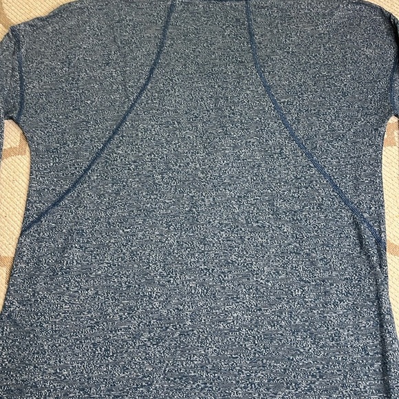 The North Face Womens Blue Modoc Scoop Neck base layer long sleeve shirt - Picture 11 of 12